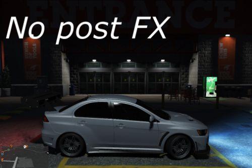 Easy No Post Fx For VisualV